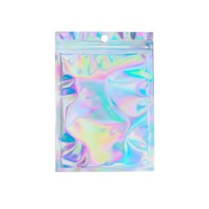 bolsa holográfica resellable