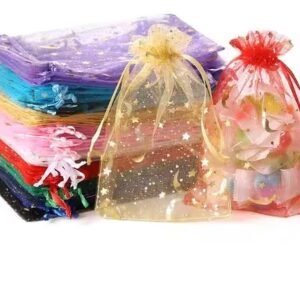 bolsa organza o tull